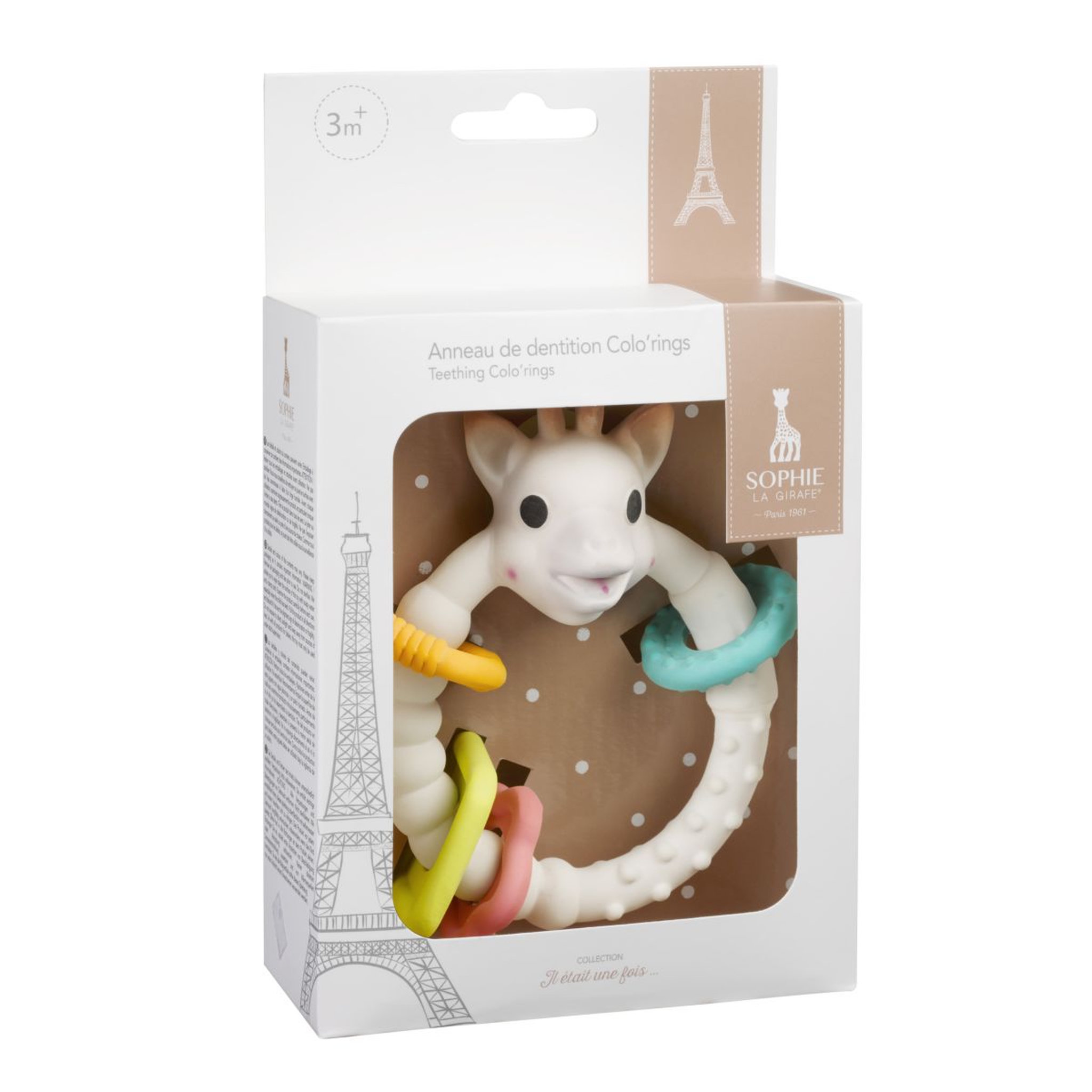 VULLI Anneau de dentition Colo'rings Sophie la girafe