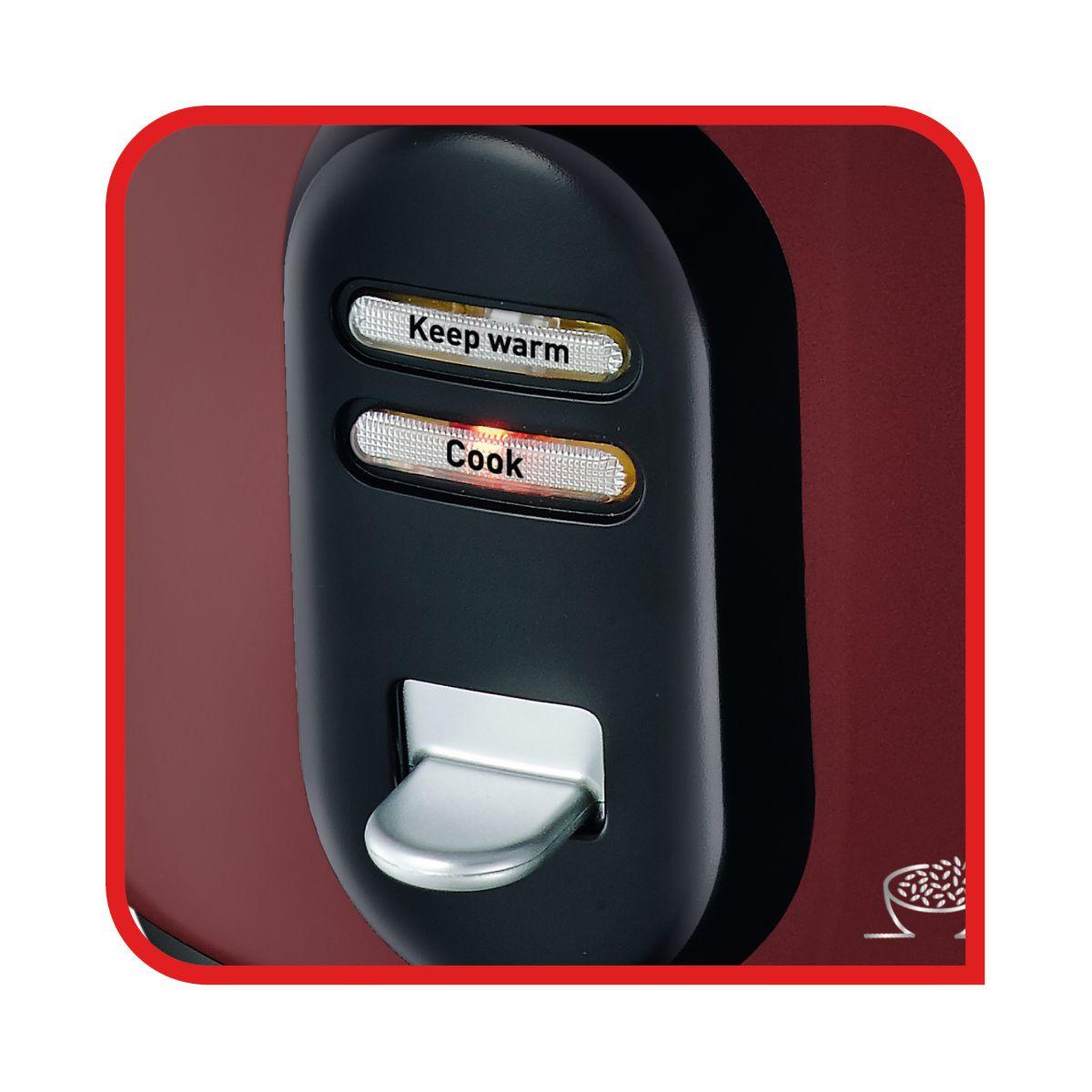 Voir la diapositive 3 : TEFAL Cuiseur riz rk100570