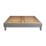 Voir la diapositive 5 : BODYCARE Ensemble 160x200 matelas BodyMax micro ressorts ensachés et mémoire de forme + sommier kit gris