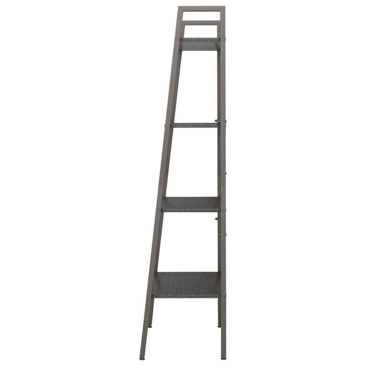VIDAXL Etagere sur pied 4 niveaux Noir 56x35x140 cm