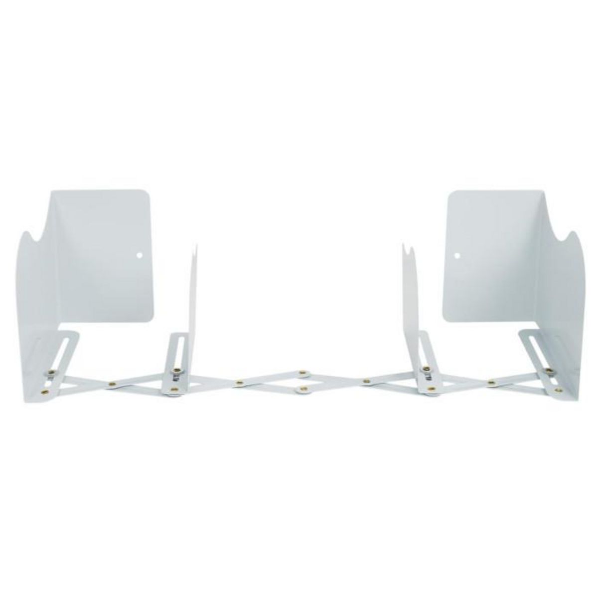 Paris Prix Serre-Livre Extensible  Books  9-46cm Blanc