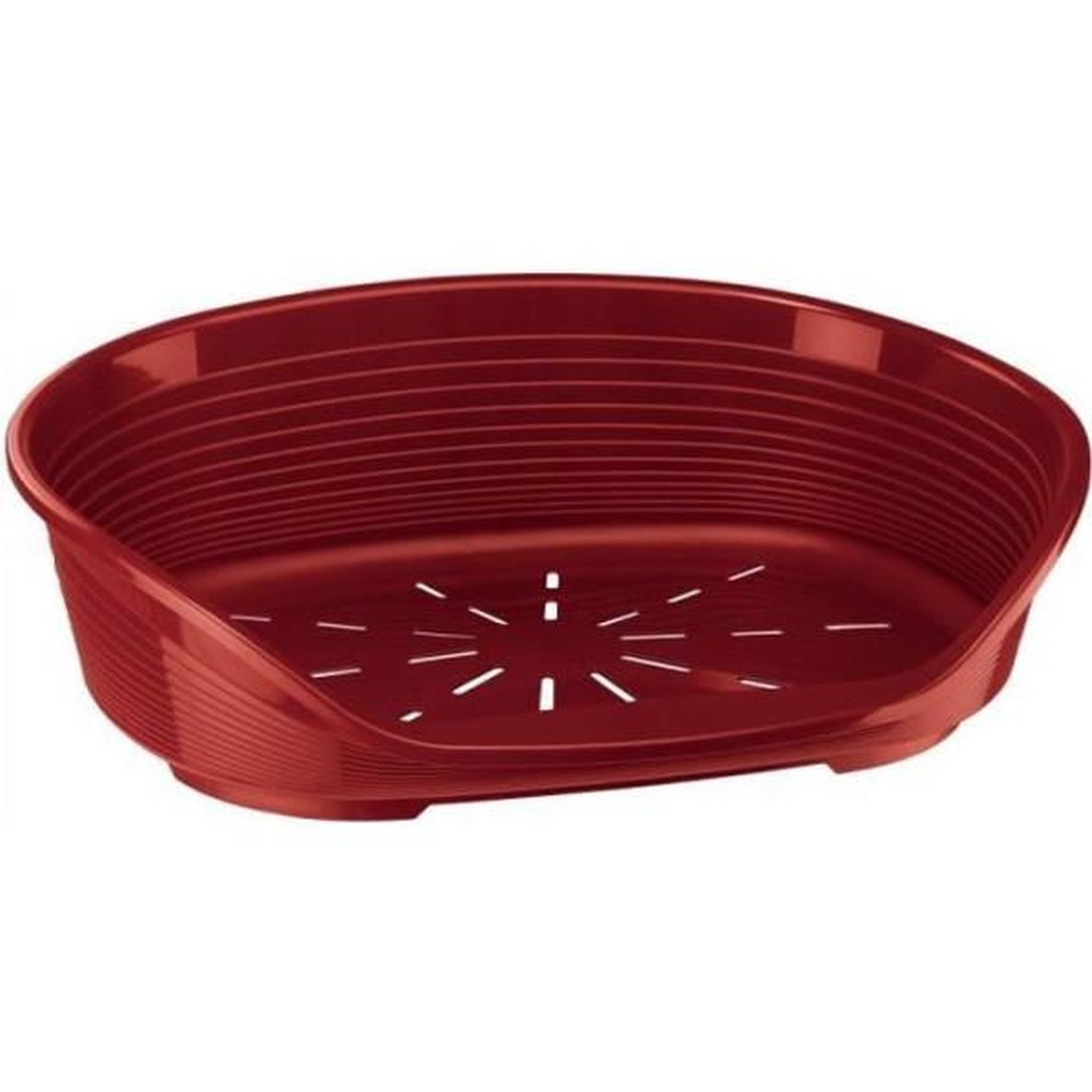 Ferplast Panier-Corbeille SIESTA DELUXE Taille 2 - 49*36*17,5 cm - Bordeaux -FERPLAST