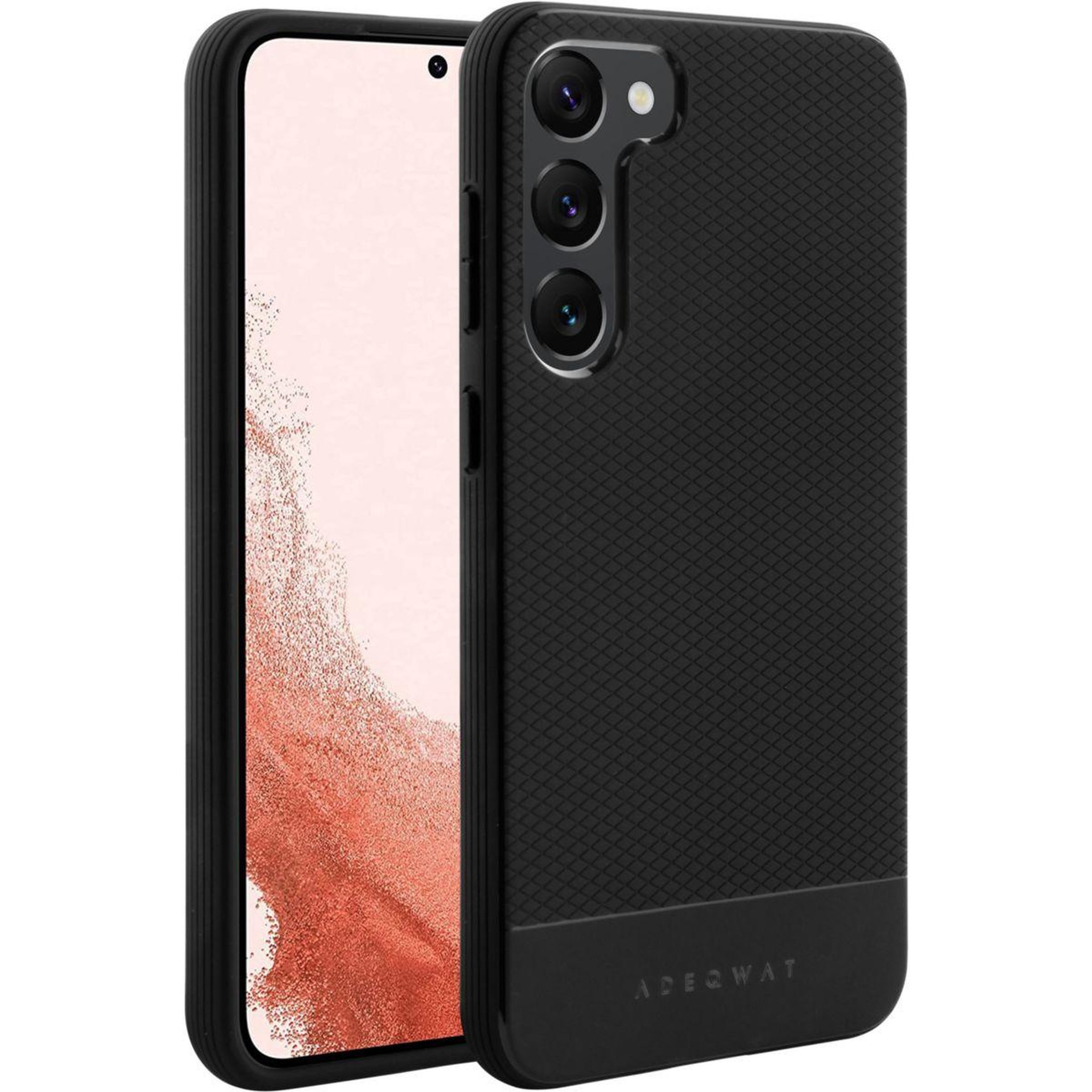 ADEQWAT Coque samsung s23+ souple - noir