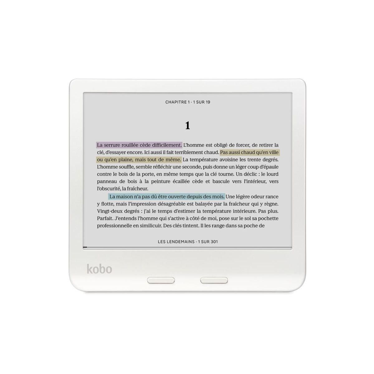 kobo Liseuse eBook Libra Colour Blanche