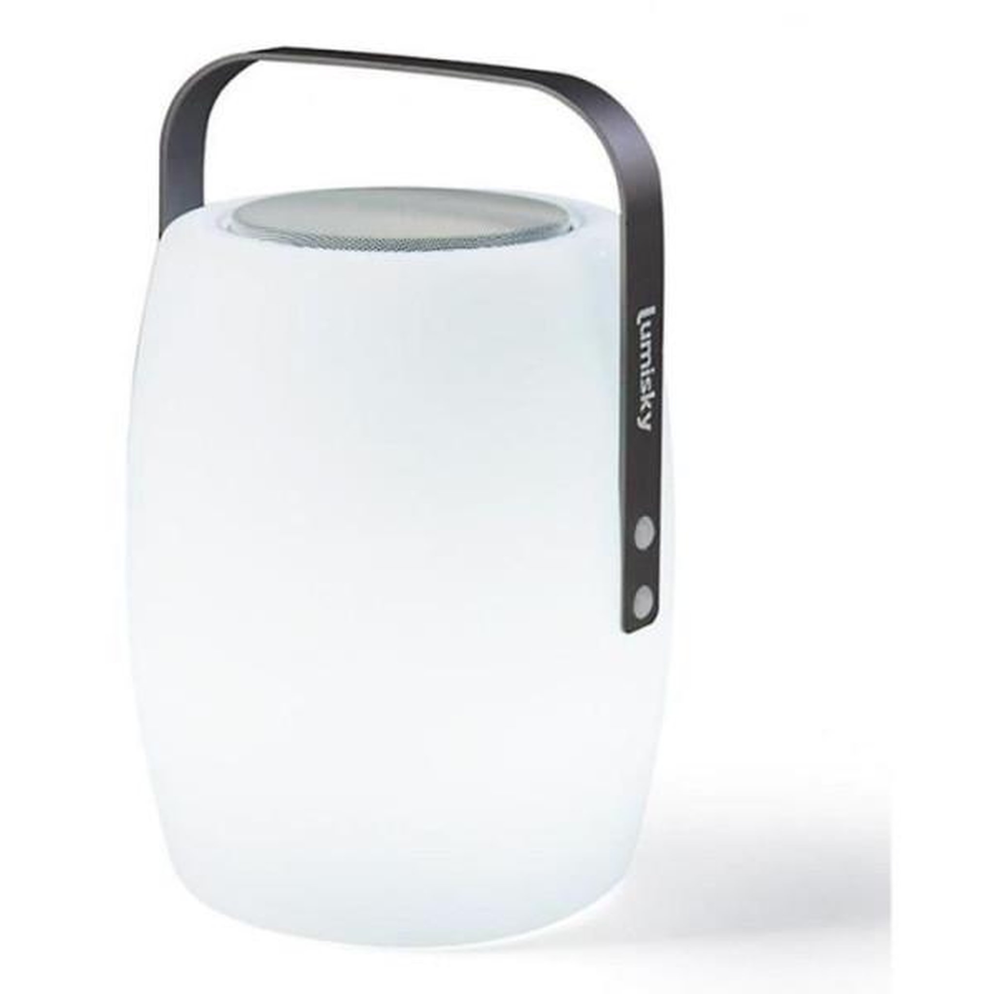 Lumisky Lampe enceinte bluetooth sans fil - LUMISKY - LUCY PLAY - H31 cm - LED blanc et multicolore dimmable