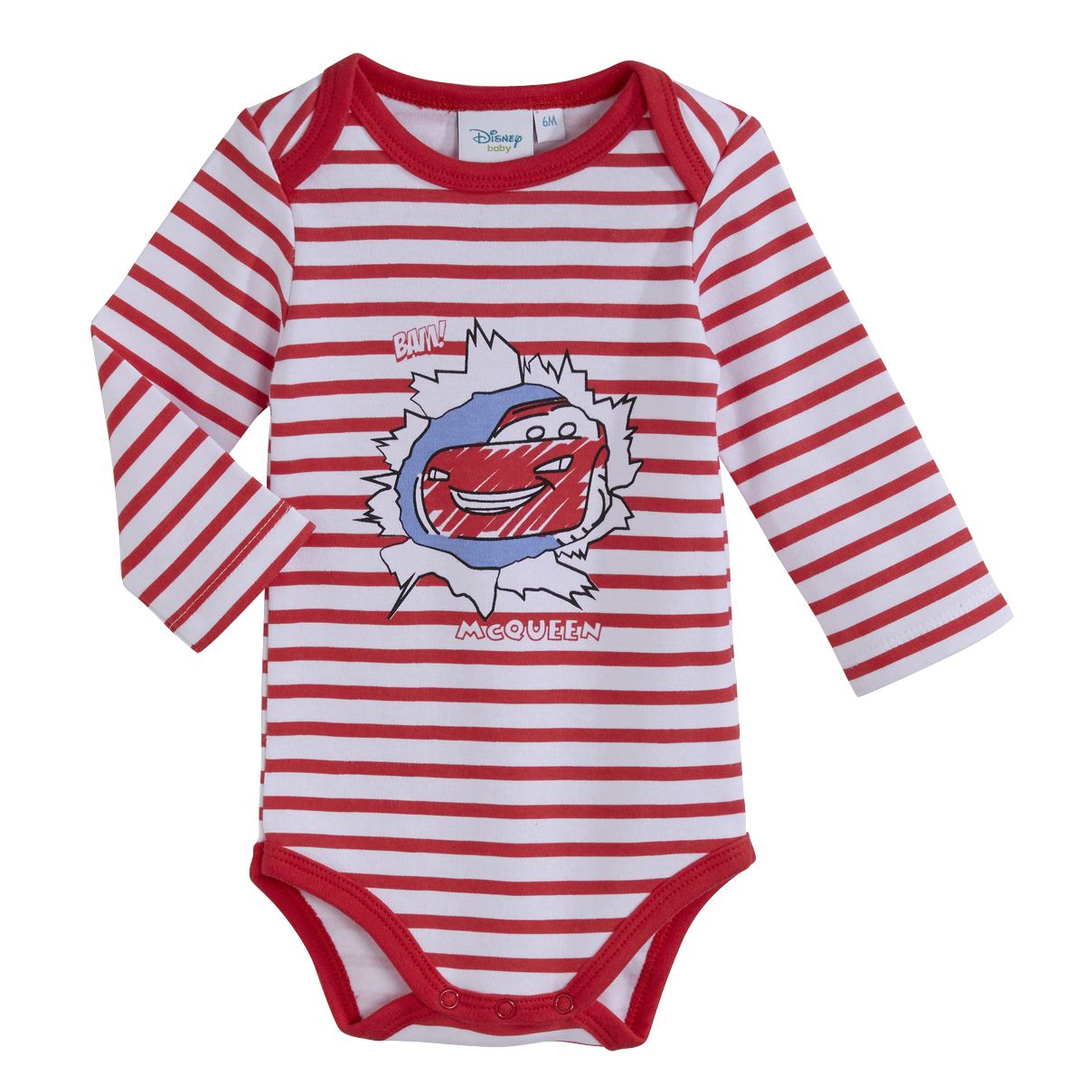 INEXTENSO Body manches longues Cars  bébé garçon