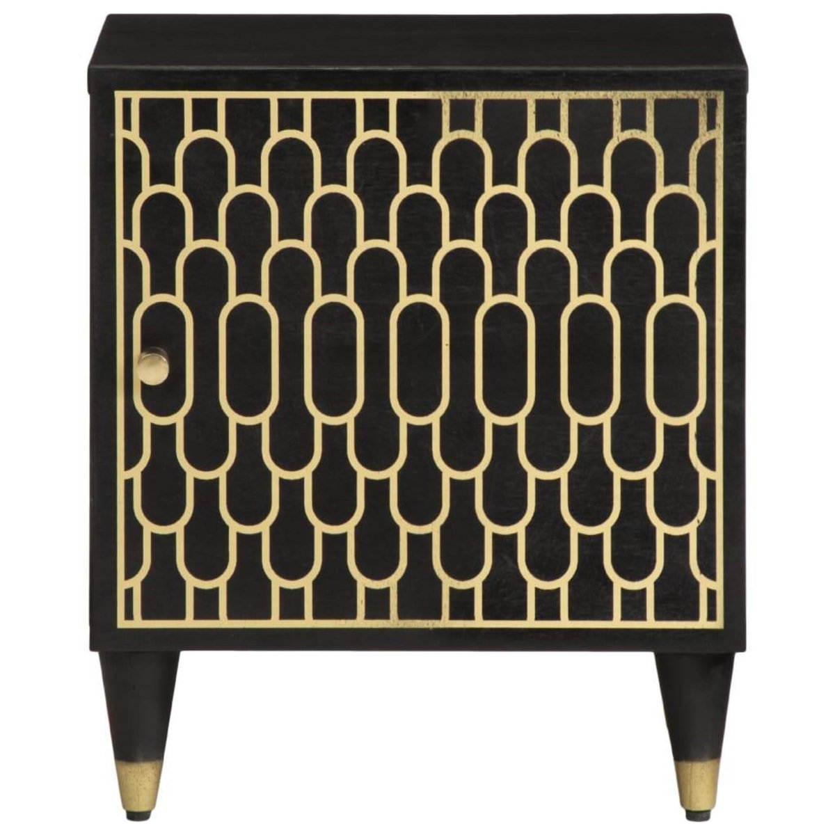 VIDAXL Table de chevet 40x33x46 cm Bois de manguier solide