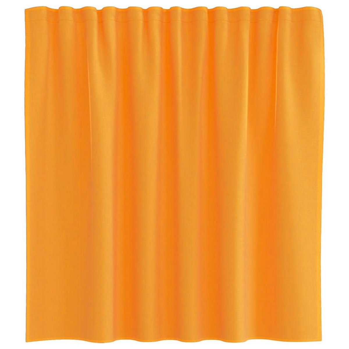 VIDAXL Rideaux en voile avec boucles 2 pcs orange 140x140 cm