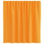 Voir la diapositive 4 : VIDAXL Rideaux en voile avec boucles 2 pcs orange 140x140 cm