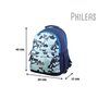 Voir la diapositive 6 : Bagtrotter BAGTROTTER Sac à dos 2 compartiments Phileas Dinosaures Bleu - Le Plus Confortable des Sacs A Dos - Ergonomie/Confort/Sécurité - Système Smart Comfort