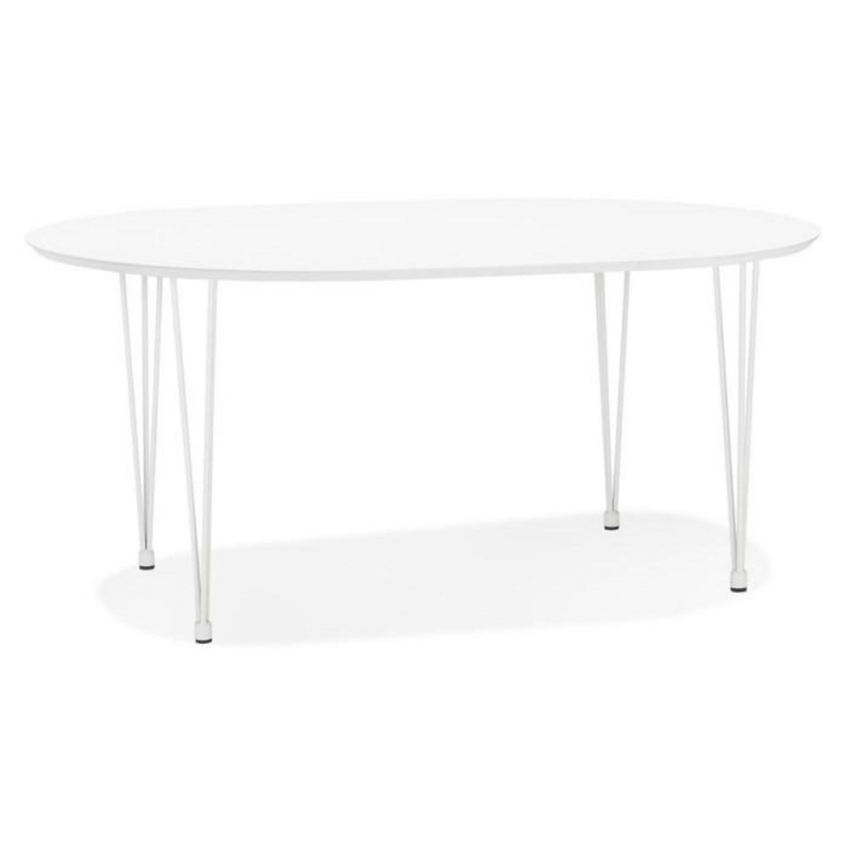 Paris Prix Table de Repas Extensible  Babao  120-220cm Blanc