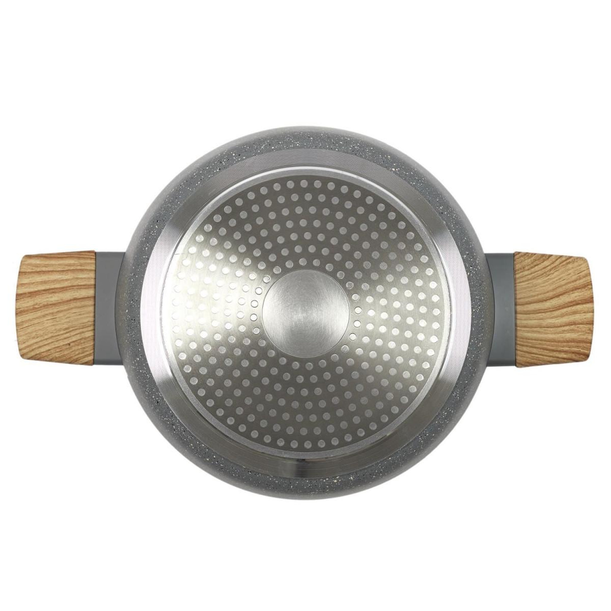 Voir la diapositive 4 : COOK CONCEPT Faitout aluminium  forgé  24cm gris