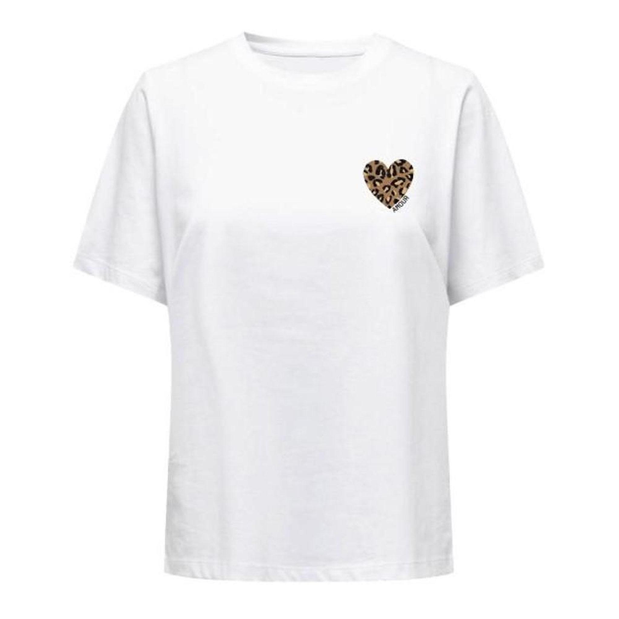 Only T-Shirt Blanc Femme Only Cary