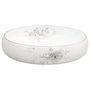 Voir la diapositive 4 : VIDAXL Vasque a poser blanc ovale 59x40x15 cm ceramique