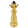 Voir la diapositive 2 : Paris Prix Pièce d'Échec Déco en Résine  Fou  38cm Or