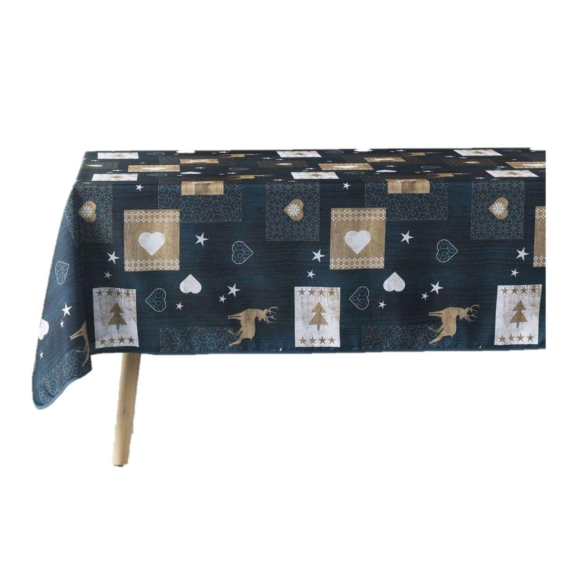 Voir la diapositive 1 : Douceur d'Intérieur Nappe rectangulaire antitache et infroissable