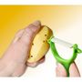 Voir la diapositive 2 : Fackelmann Rasoir à légumes lame céramique couleur aléatoire 13 cm Fackelmann Colors Edition