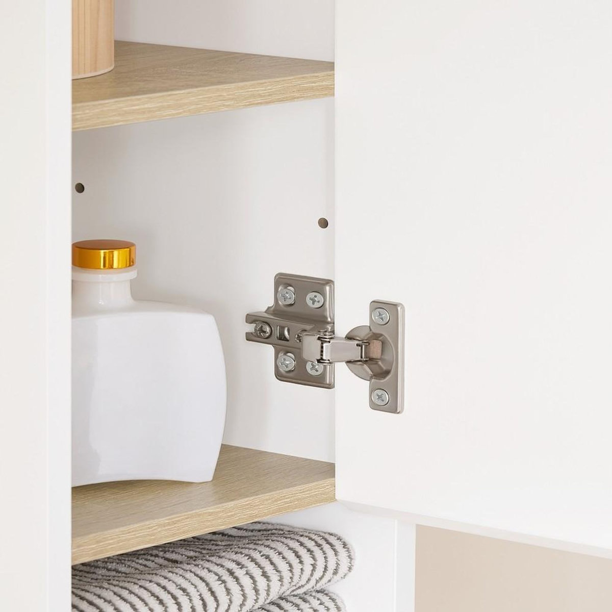 SOBUY SoBuy - Colonne De Salle De Bain à un tiroir - Moderne - BZR34