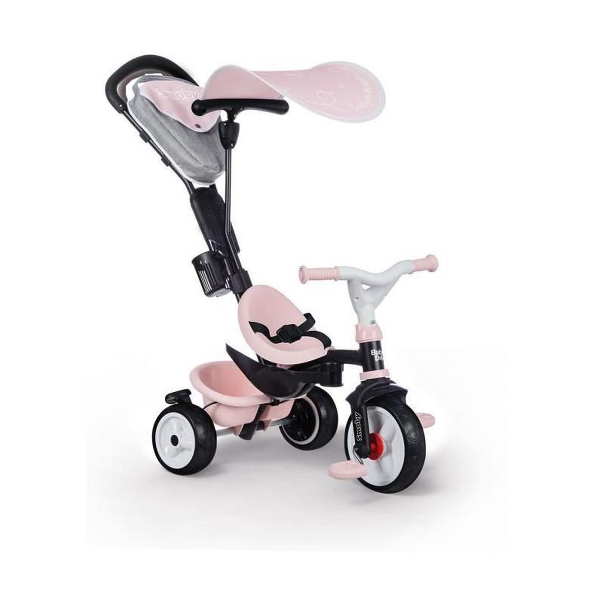 Voir la diapositive 5 : SMOBY Tricycle Baby Driver Plus Rose - SMOBY