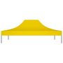 Voir la diapositive 3 : VIDAXL Toit de tente de reception 4,5x3 m Jaune 270 g/m^2