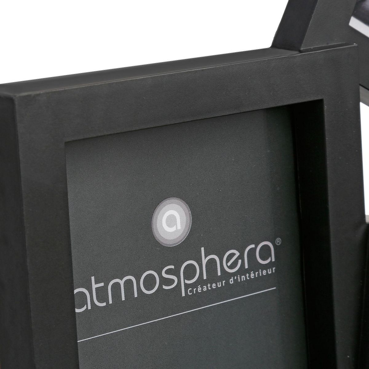 ATMOSPHERA Pêle-mêle 3 Photos Triangle - 29 x 28 cm - Noir