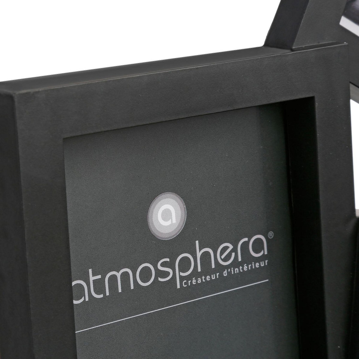 ATMOSPHERA Pêle-mêle 3 Photos Triangle - 29 x 28 cm - Noir