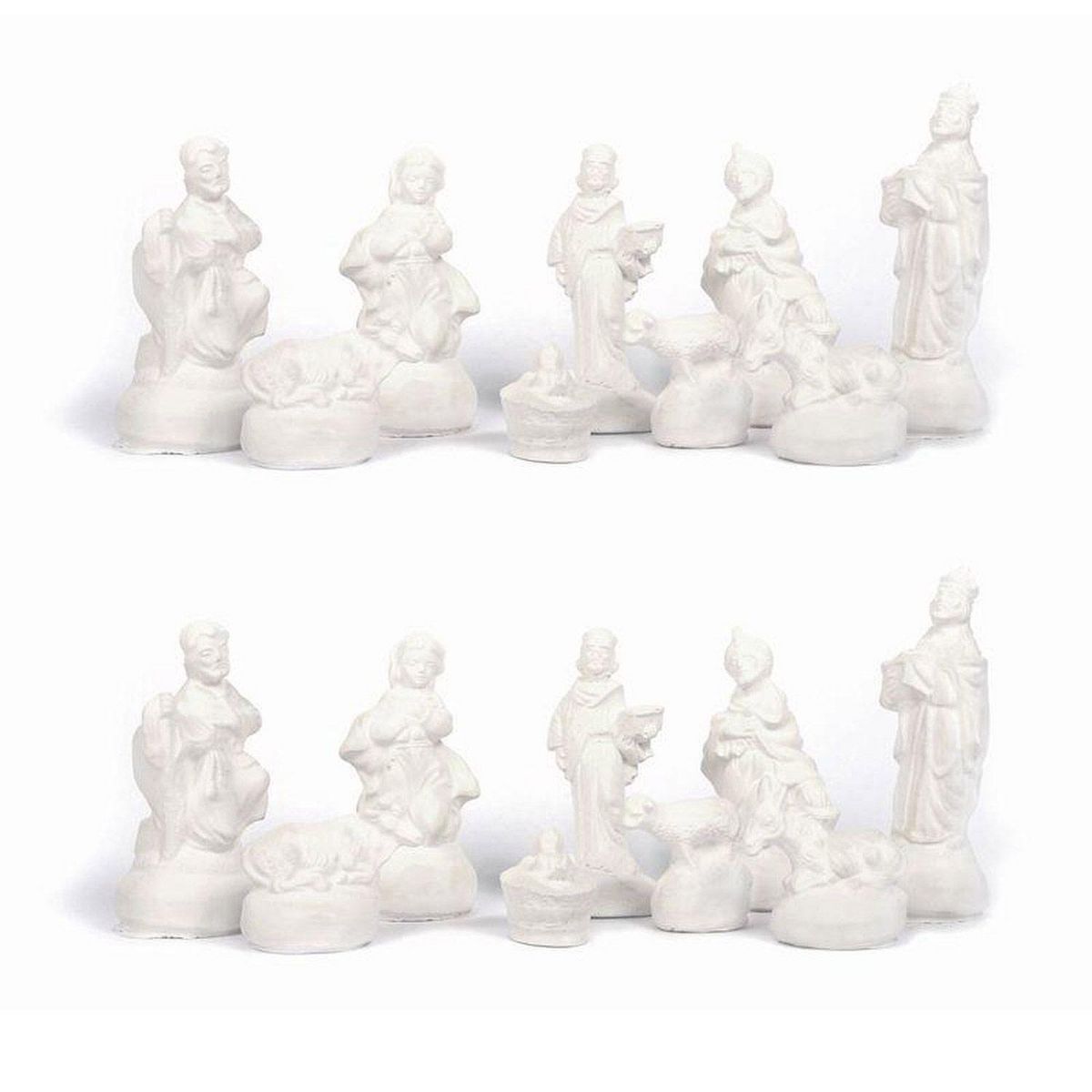 Graine créative 18 moules en latex Santons - Crèche de Noël