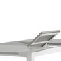 Voir la diapositive 5 : Paris Prix Table de Jardin Extensible  Albany  152-210cm Blanc & Gris