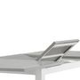 Voir la diapositive 5 : Paris Prix Table de Jardin Extensible  Albany  152-210cm Blanc & Gris