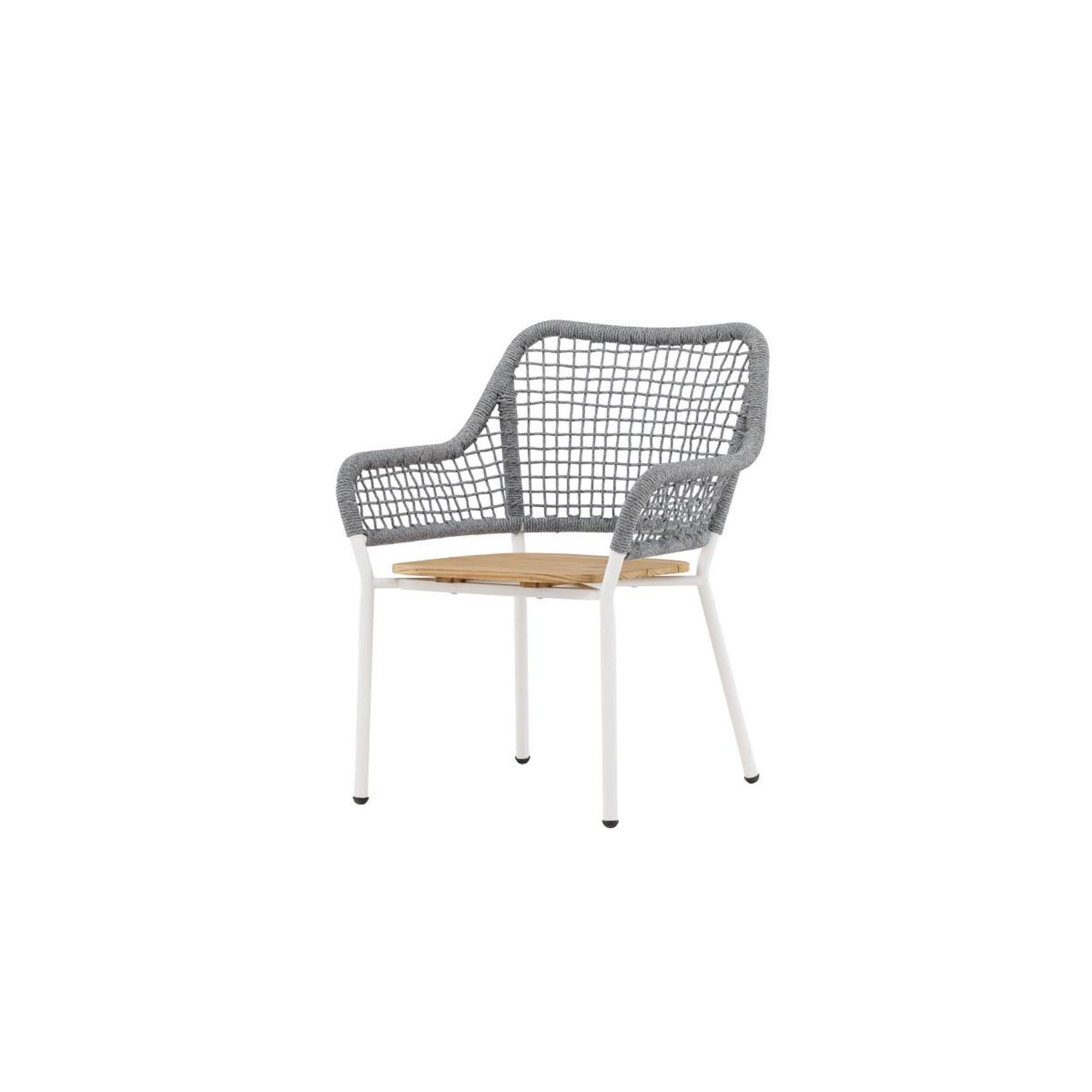 Voir la diapositive 6 : Paris Prix Chaise de jardin  amora  88cm gris