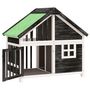 Voir la diapositive 3 : VIDAXL Chenil gris 96x60,5x87 cm bois de pin solide