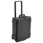 Voir la diapositive 3 : VIDAXL Valise de vol portable Noir 62,5x50x28,5 cm PP