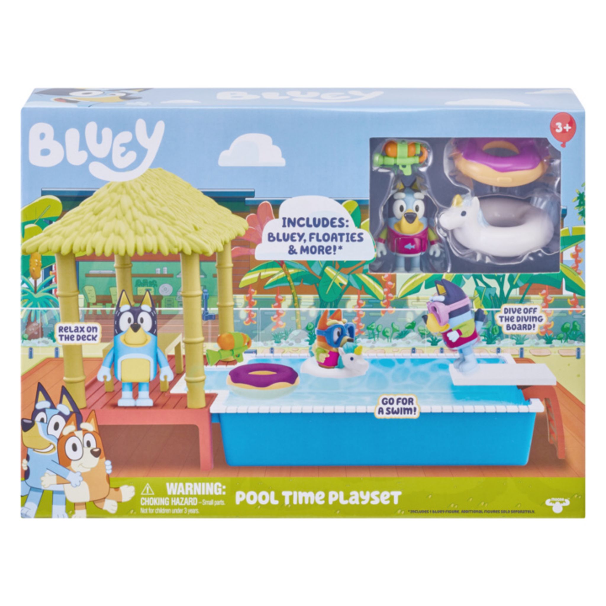 MOOSE TOYS Coffret La Piscine de Bluey