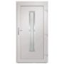Voir la diapositive 5 : VIDAXL Porte d'entree blanc 98x190 cm PVC