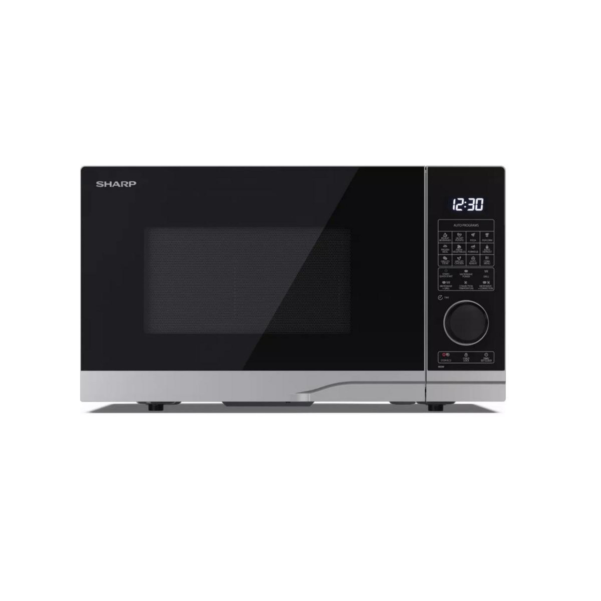 Sharp Micro-ondes 25l 900w silver - yc-pc254ae-s