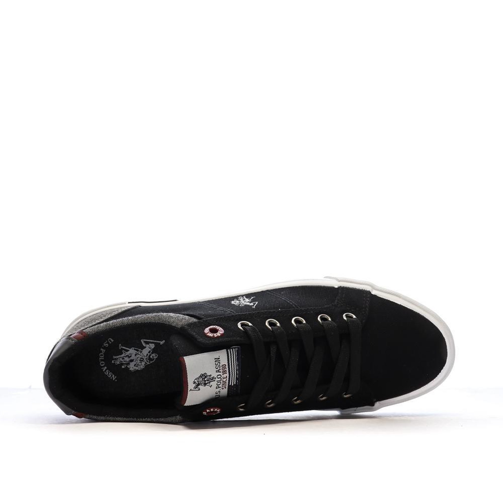 Voir la diapositive 4 : U.S. Polo Assn. Baskets Noir Homme US Polo ASSN Gifa