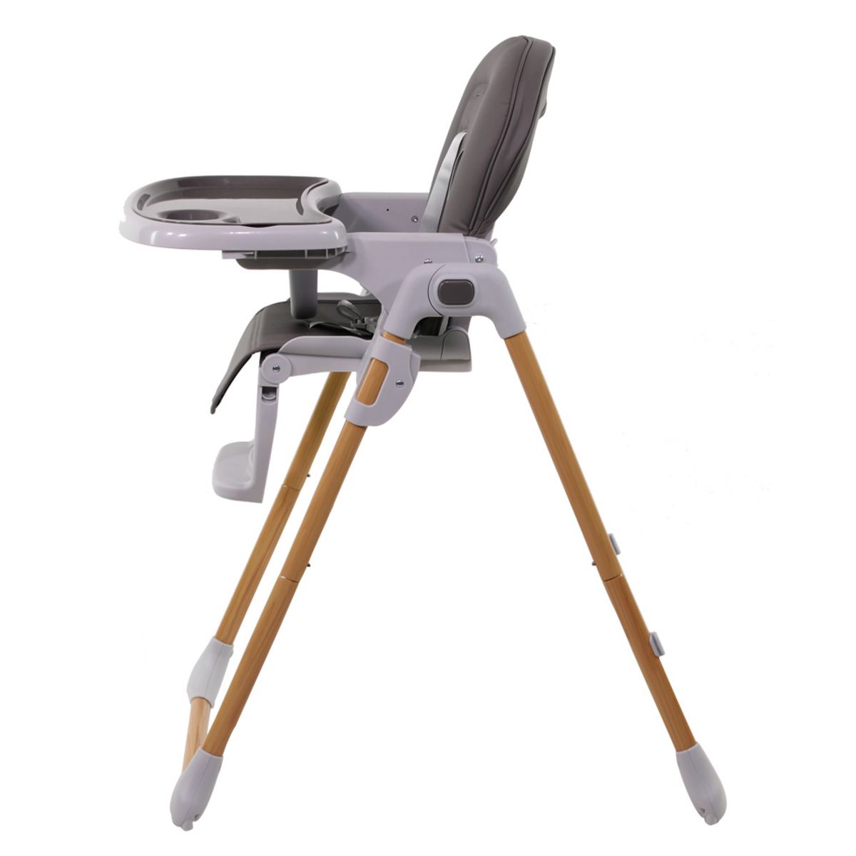 MIGO Chaise Haute évolutive EMMA MIGO Gris/bois