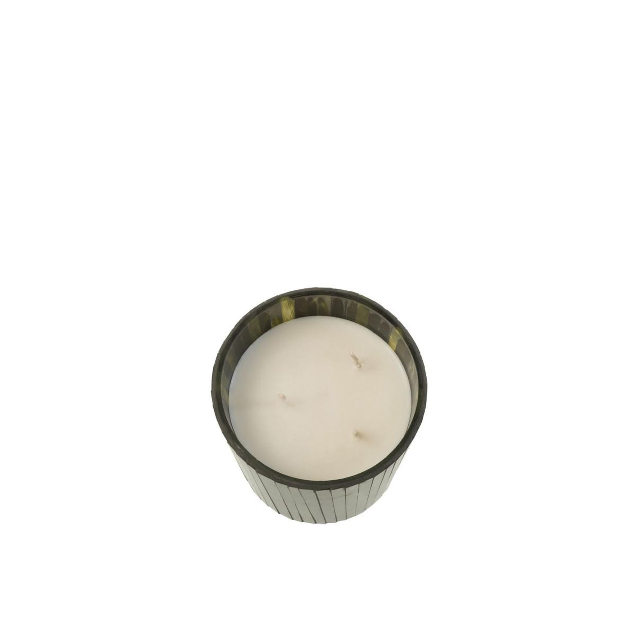 Voir la diapositive 2 : J-LINE Bougie parfumée  noa  11cm herbal serenity
