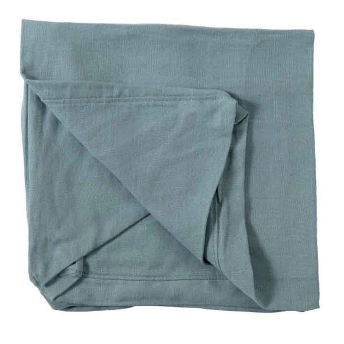 Paris Prix Housse pour Pouf  Monaco  104x105cm Bleu Jean