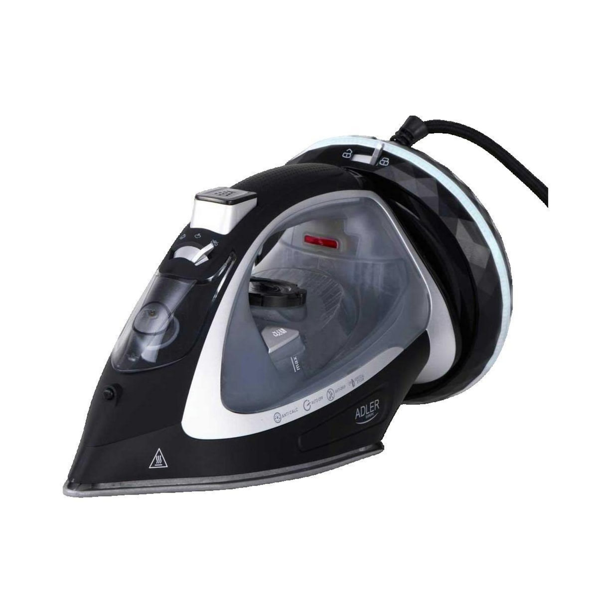 ADLER Fer à repasser ADLER sans fil avec semelle céramique
