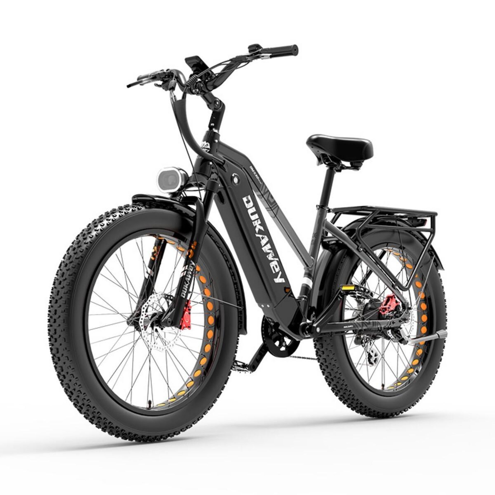 Voir la diapositive 2 : DUKAWEY Vélo électrique tout terrain Dukawey DM530 Plus