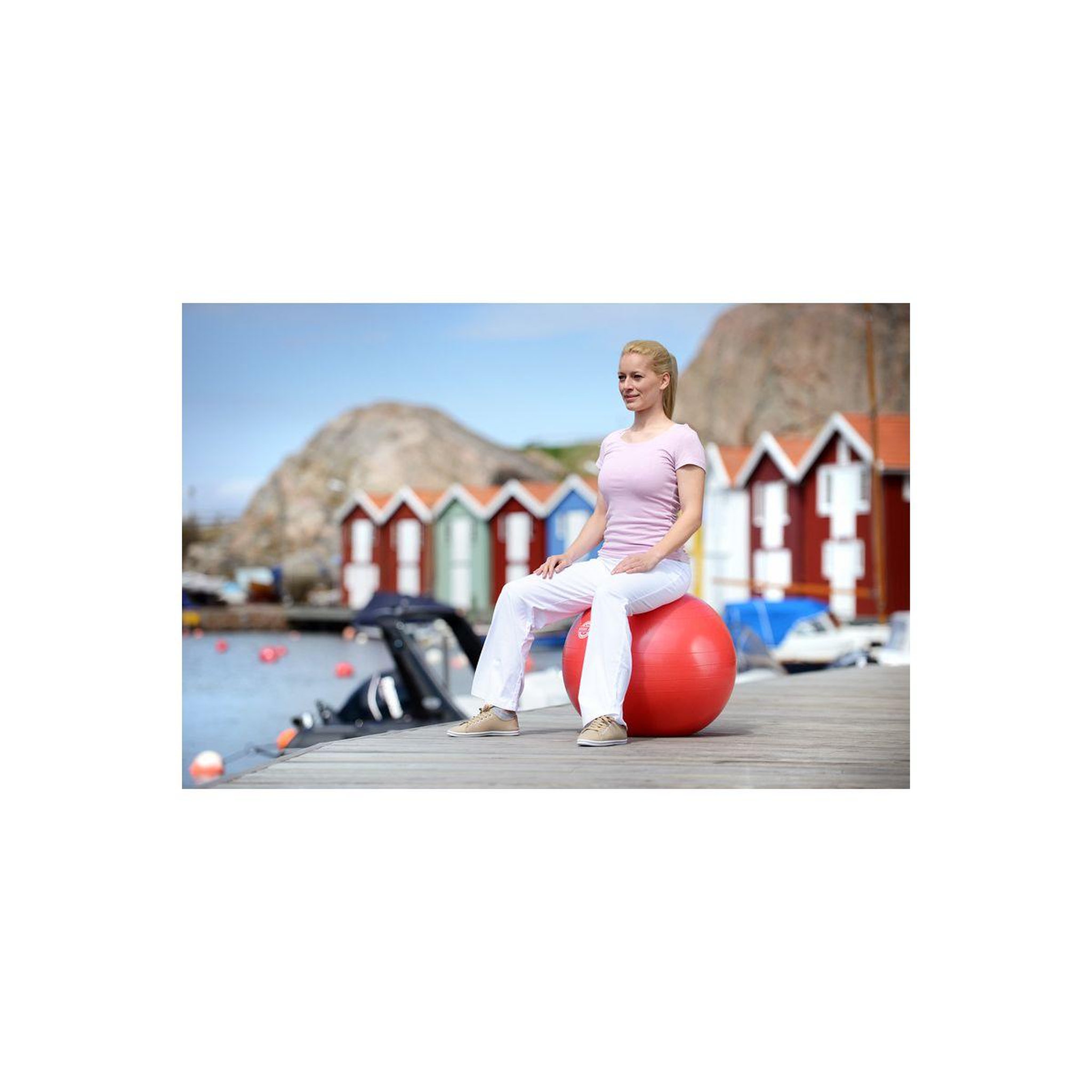 Voir la diapositive 4 : SISSEL Ballon de yoga Ball 65cm