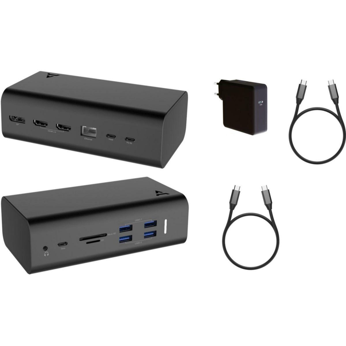 ADEQWAT Station d'accueil USB-C 14 en 1