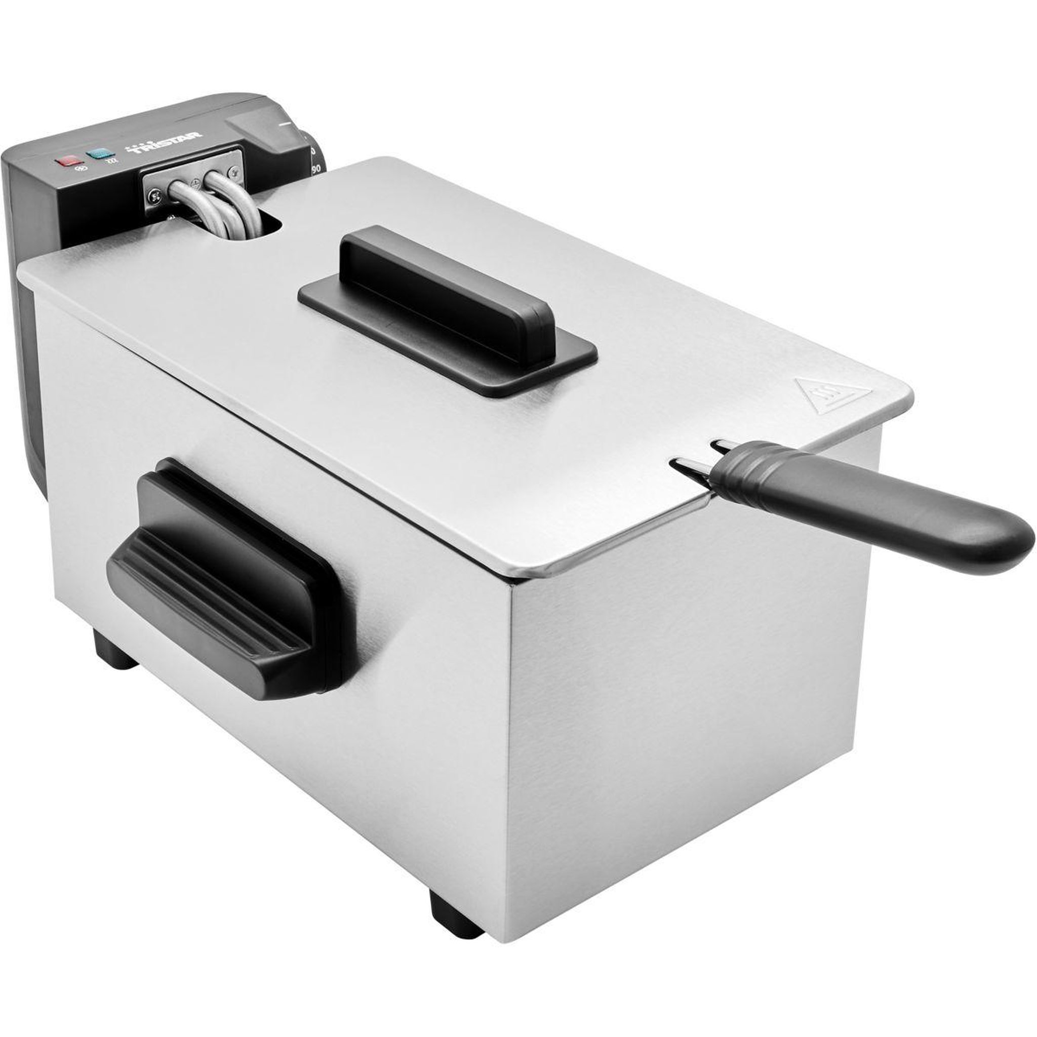 Voir la diapositive 2 : TRISTAR Friteuse semi-professionnelle 3l revetement acier inox