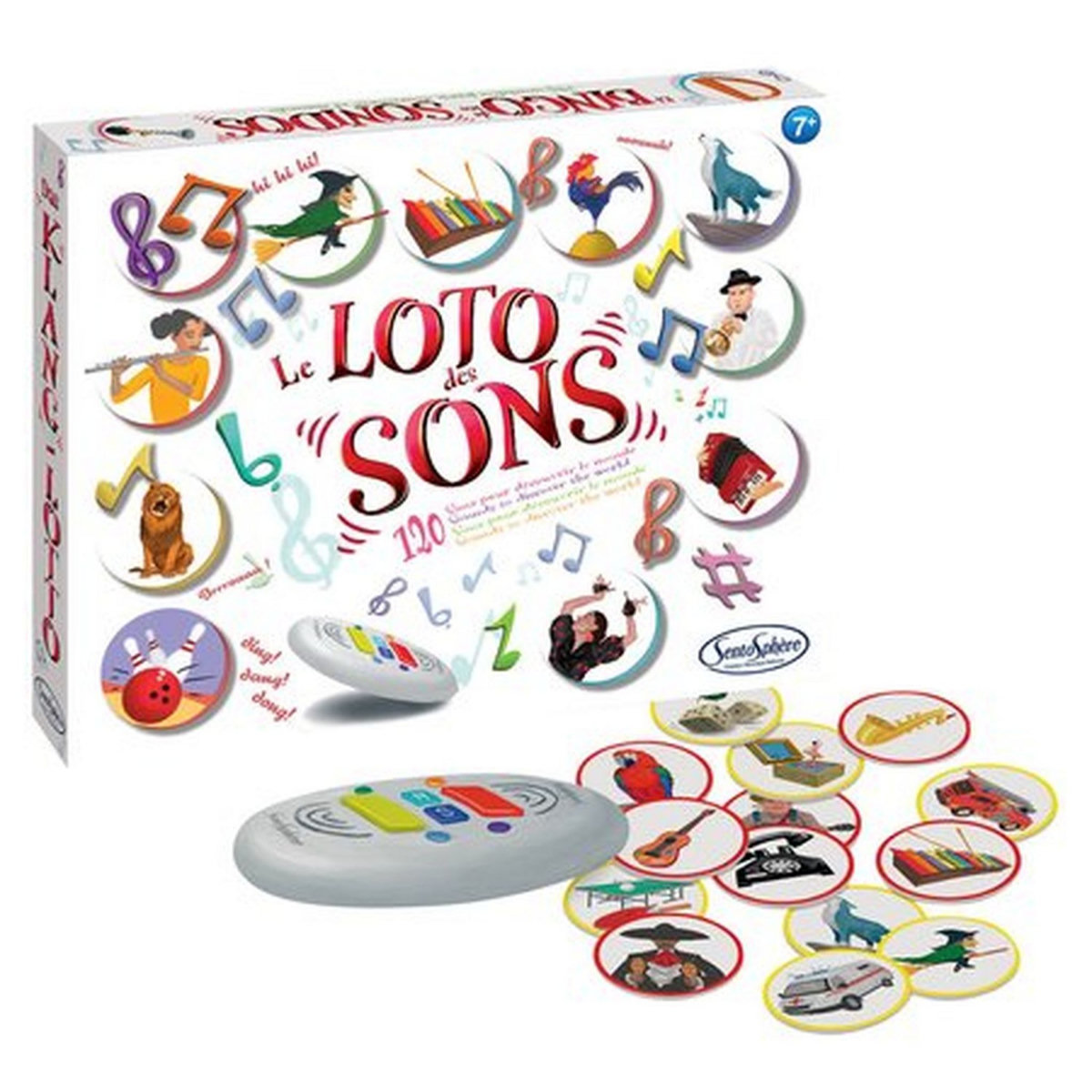 Sentosphère Jeu Le loto des sons