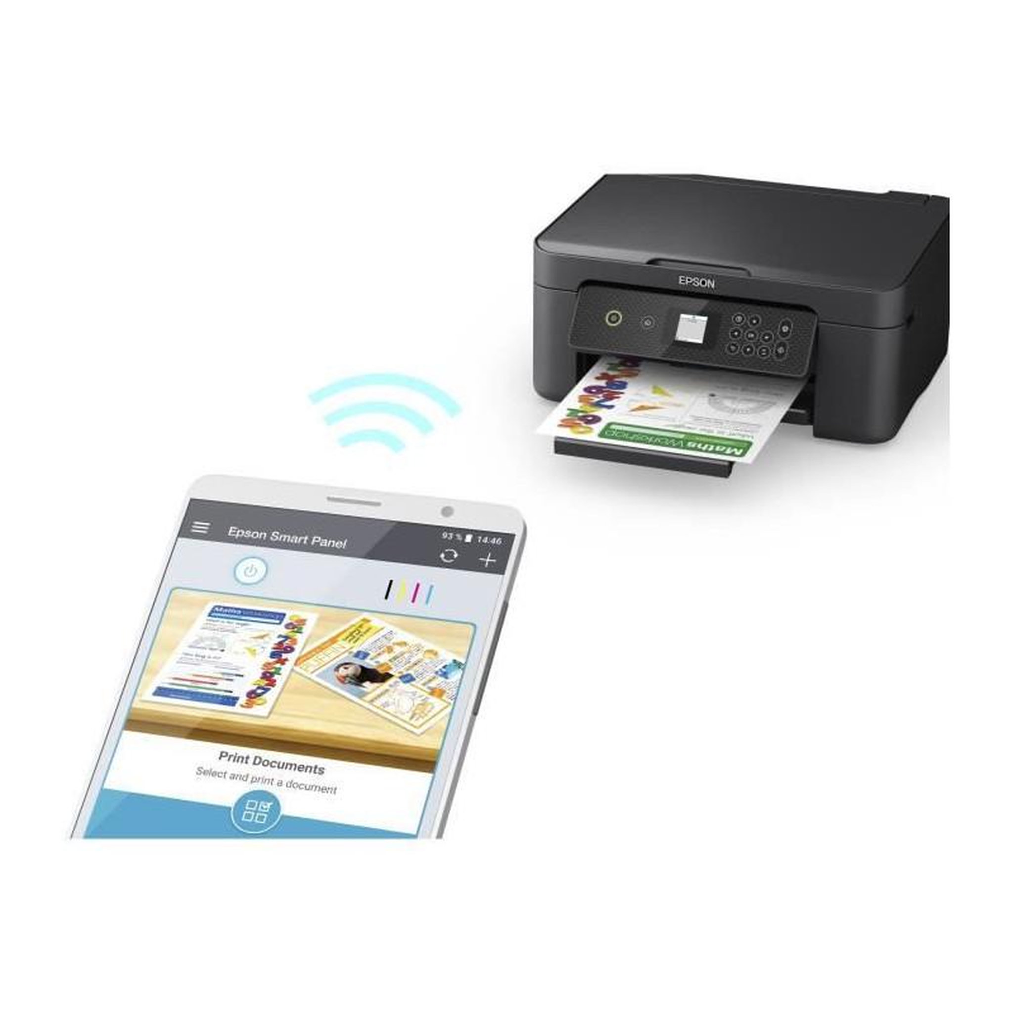 Voir la diapositive 3 : Epson Imprimante - EPSON - Home XP-3200 - USB, Wi-Fi - Micro Piezo