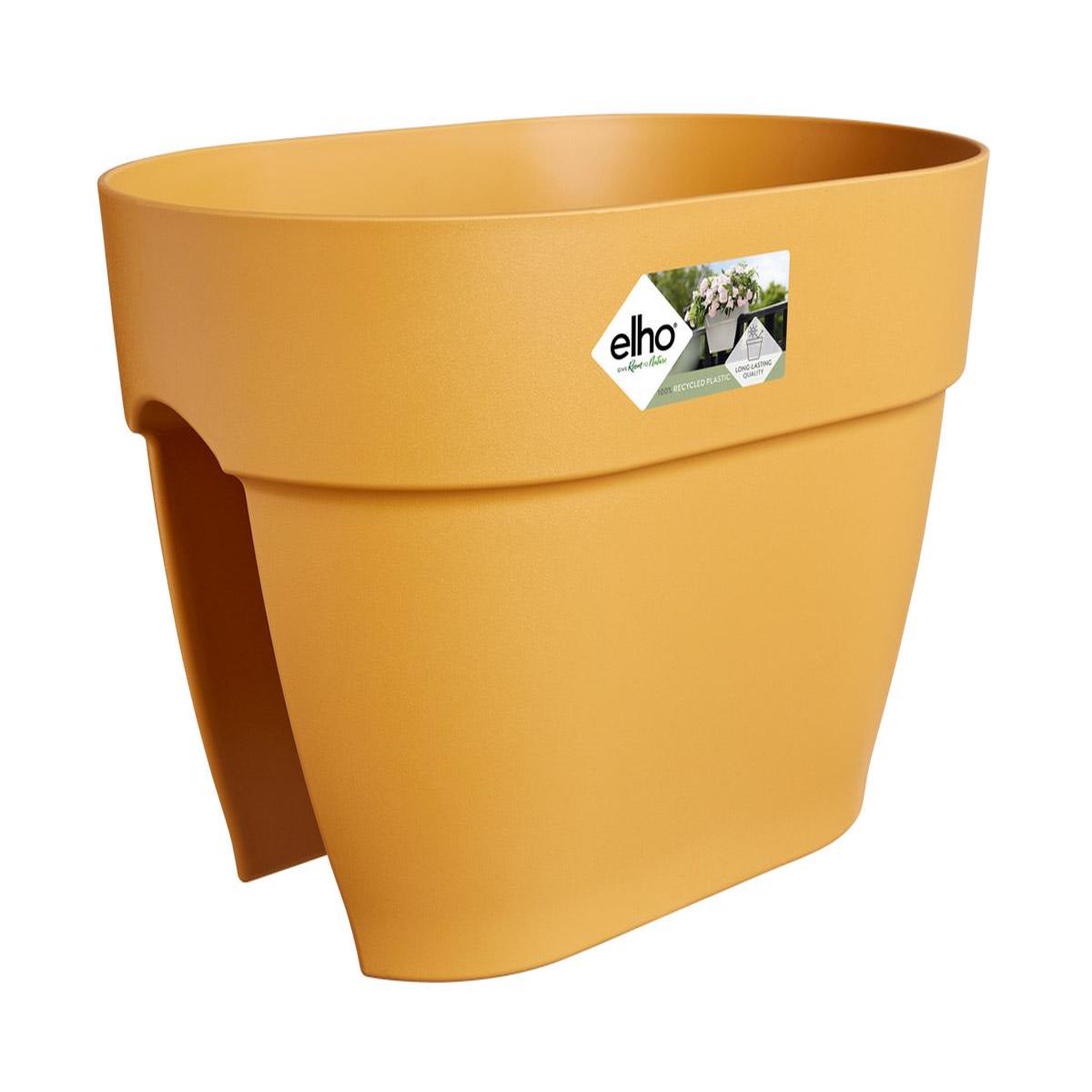 Voir la diapositive 3 : ELHO Balconnière Elho Vibia Campana Flower Bridge jaune miel - Longueur 40 cm