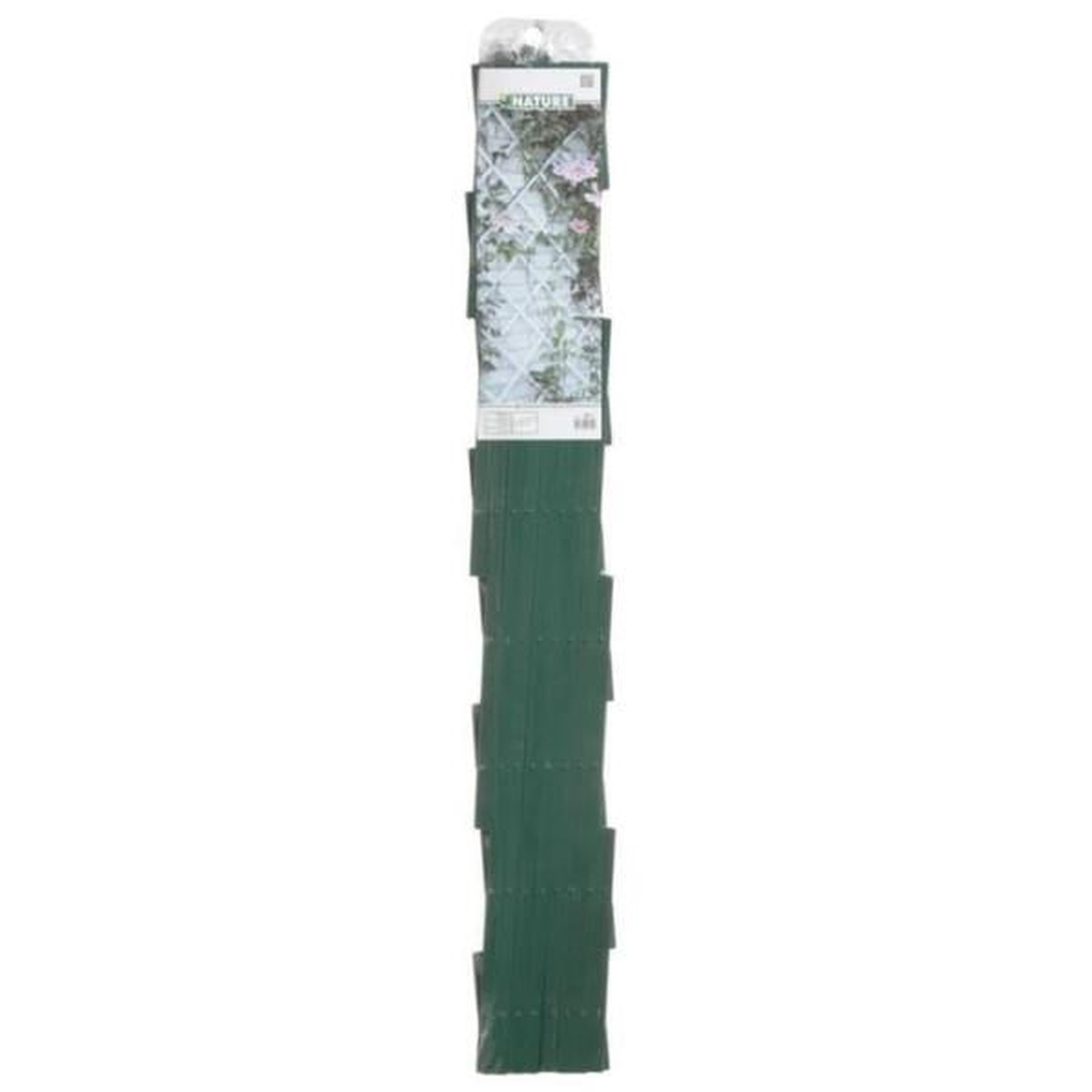Voir la diapositive 2 : NATURE Treillis extensible plastique vert - 100x200cm