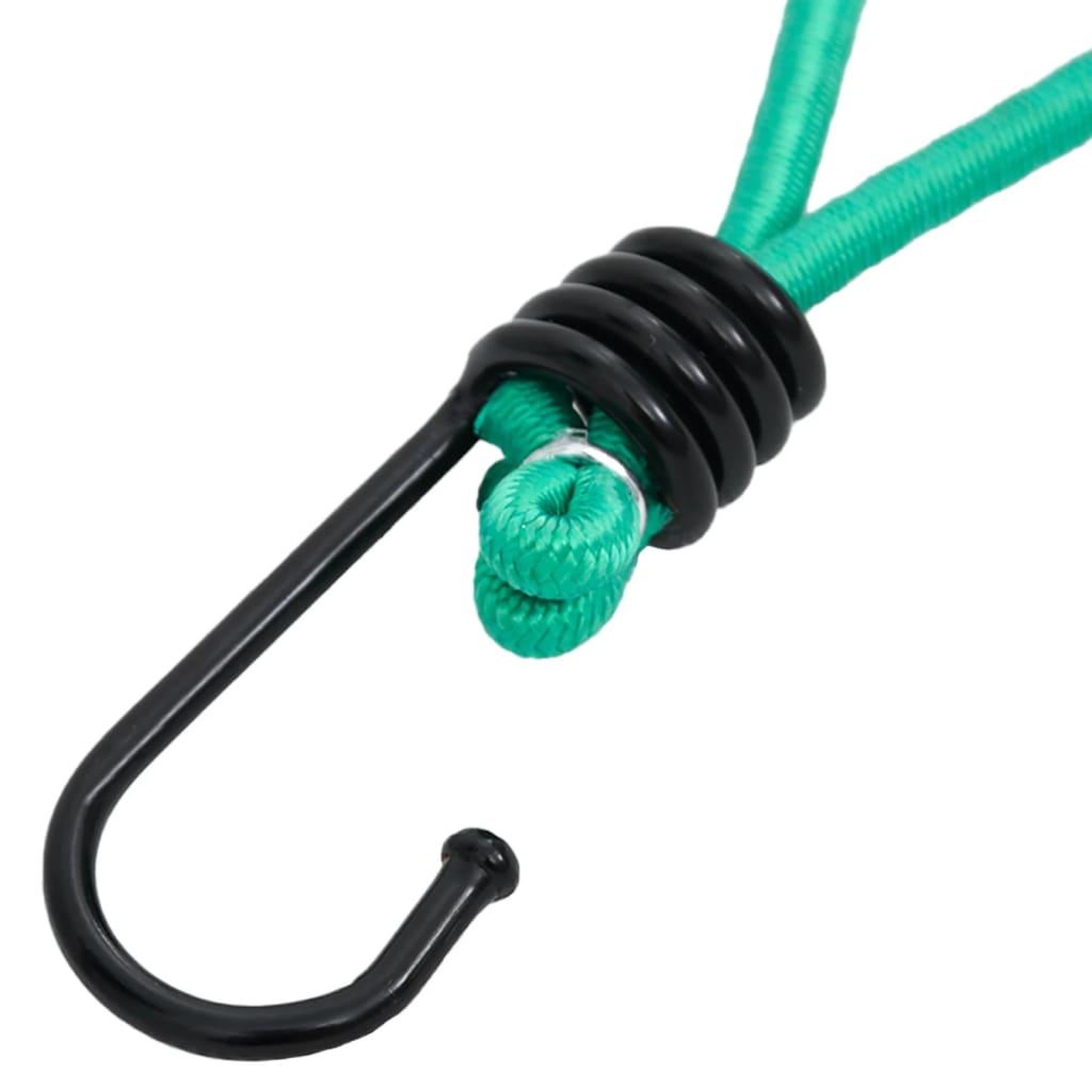 Voir la diapositive 3 : VIDAXL Cordes elastiques avec crochets 20 pcs 15 cm