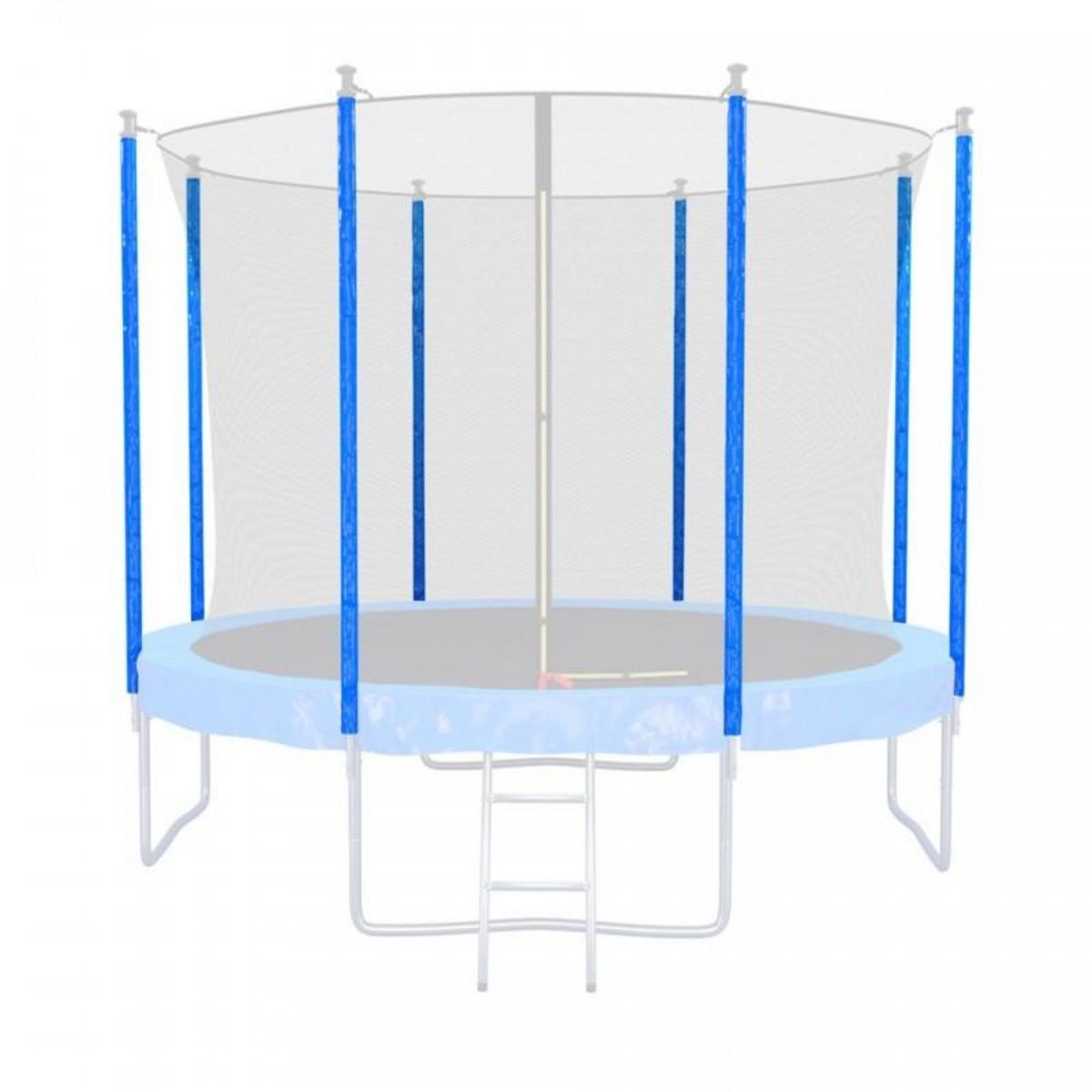 JUMP4FUN Protection pour perches de trampolines toutes tailles Pack de 8 Chaussettes universelles